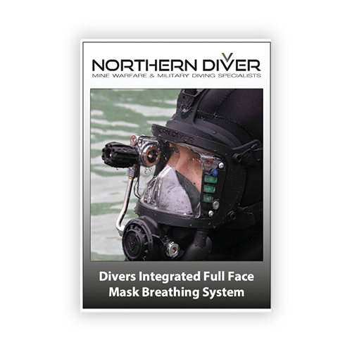 Divers Integrated Full Face Mask Breathing System  