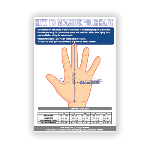 Glove Size Chart