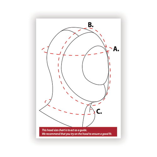 Hood Size Chart