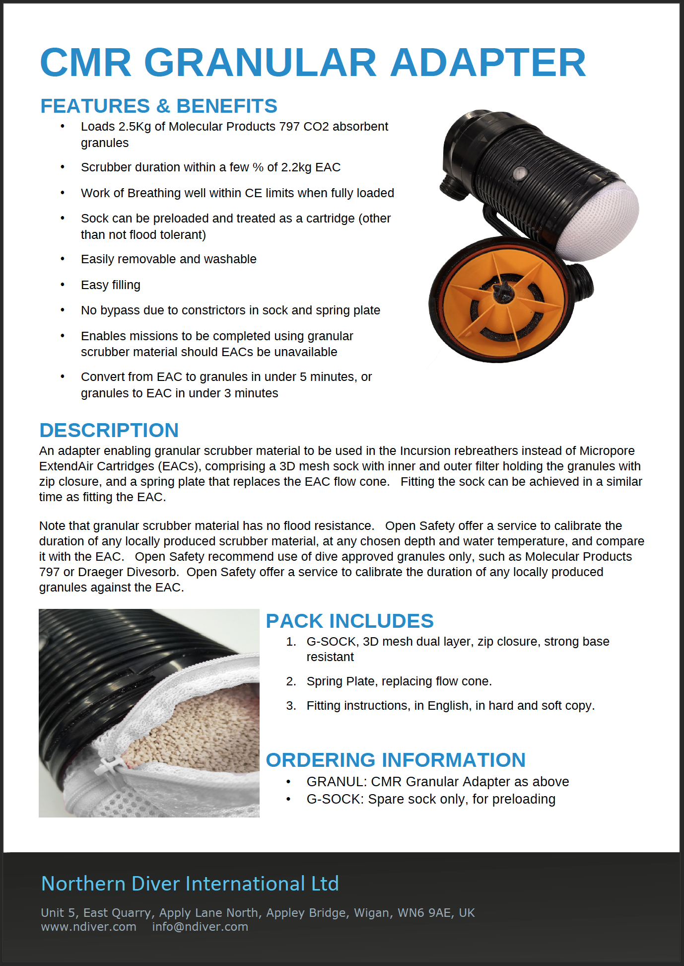 CMR Granular Adapter Data Sheet