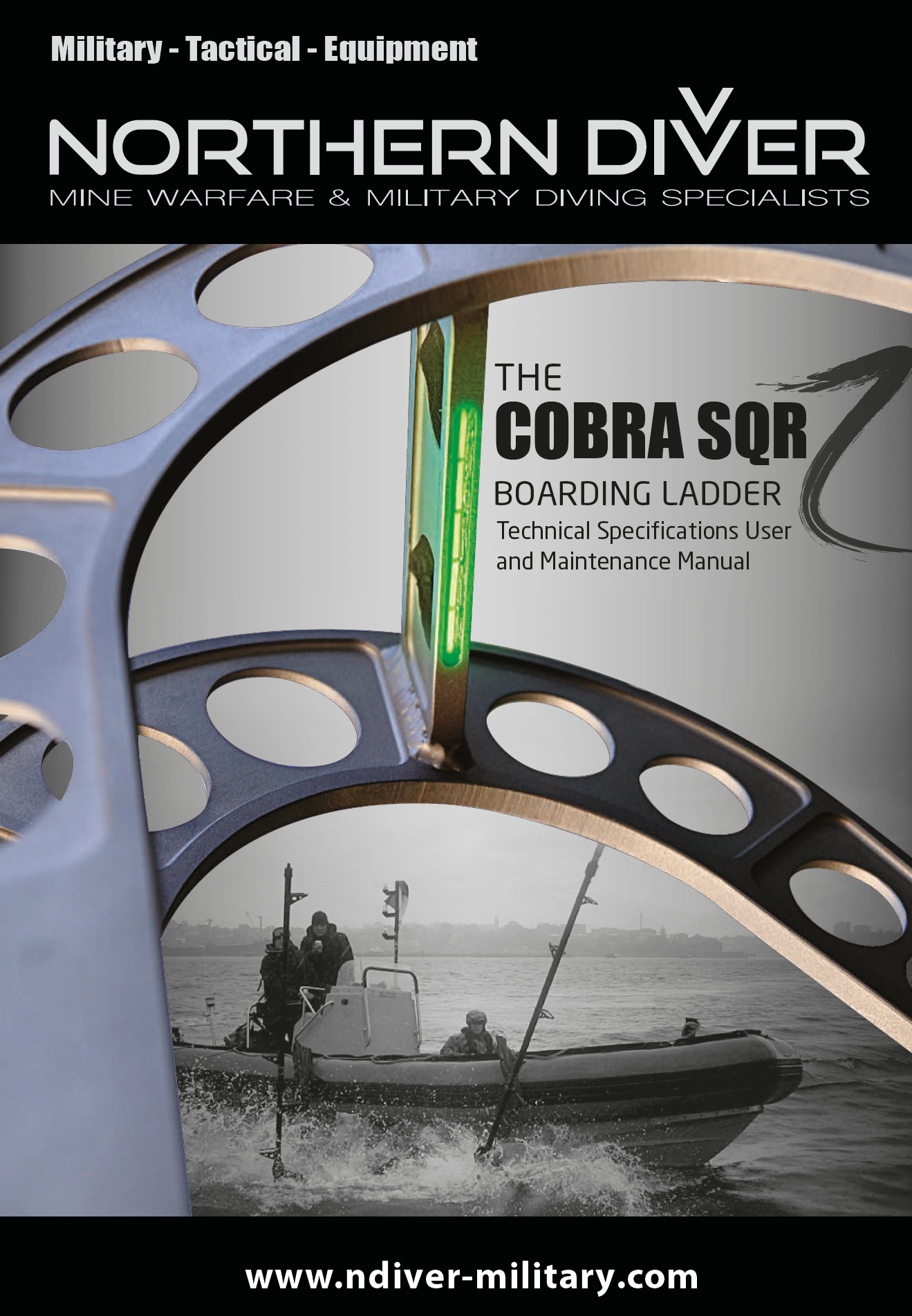 COBRA SQR Boarding Ladder Data Sheet