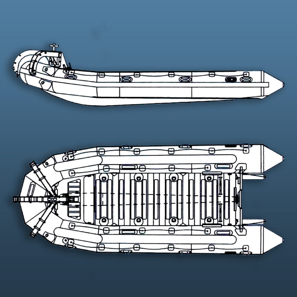 Custom-built boat designed for specific needs